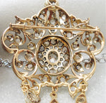 ITALIAN ANTIQUE NECKLACE  (B/W 1850-1900)