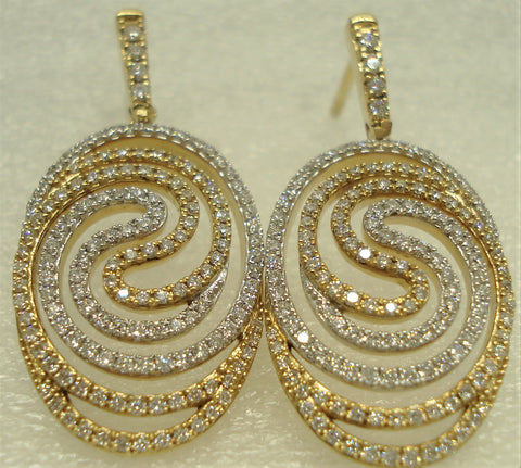TWO COLOR EARRINGS