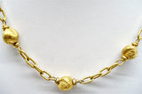 COCONUT SHAPED NECKLACE