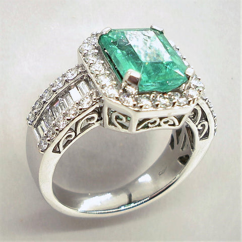 PARAIBA TOURMALIN STONE RING
