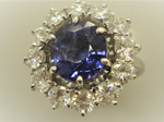 QUEEN SAPPHIRE STONE RING